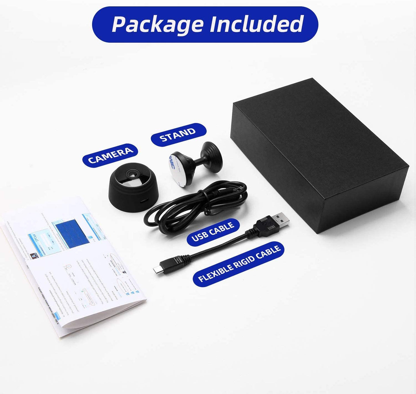 HD Wi-Fi Wireless (Home Shop) Security Camera 1080p Audio Video Live