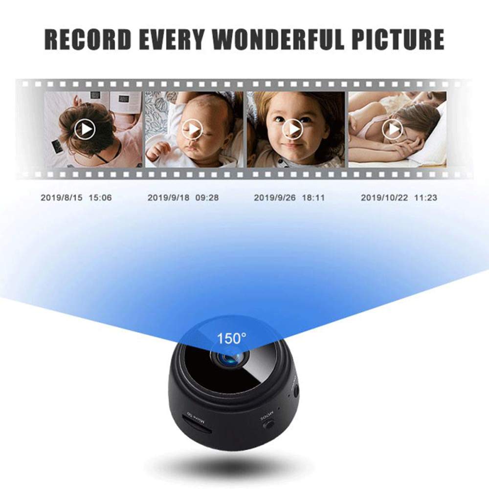 HD Wi-Fi Wireless (Home Shop) Security Camera 1080p Audio Video Live